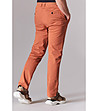 Оранжев памучен мъжки панталон Carl-1 снимка