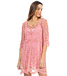 Розова плажна прозрачна рокля Omena-2 снимка