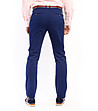 Памучен мъжки панталон в син нюанс-1 снимка