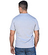 Сива памучна мъжка тениска Delan-1 снимка