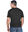 Черна памучна мъжка тениска с щампа Aglai-1 снимка