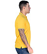 Мъжка памучна блуза в жълто Devon-2 снимка