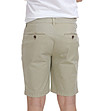 Бежов памучен мъжки къс панталон Austin-1 снимка