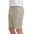 Бежов памучен мъжки къс панталон Austin-2 снимка