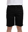 Черен памучен мъжки къс панталон Austin-0 снимка