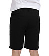 Черни памучни мъжки къси панталони Austin-1 снимка