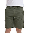 Мъжки памучни къси панталони в цвят каки Ansel-0 снимка