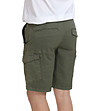 Мъжки памучни къси панталони в цвят каки Ansel-3 снимка