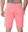 Розов памучен мъжки къс панталон Brandon-1 снимка