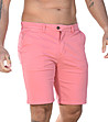 Розов памучен мъжки къс панталон Brandon-2 снимка