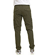 Мъжки памучен панталон в цвят каки Marino-1 снимка