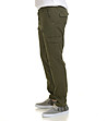 Мъжки памучен панталон в цвят каки Marino-2 снимка