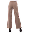 Дълъг дамски панталон в кафяв нюанс-1 снимка