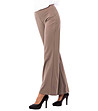 Дълъг дамски панталон в кафяв нюанс-2 снимка