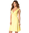 Жълта рокля без ръкави Julia-0 снимка