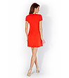 Къса оранжева рокля Eza-1 снимка