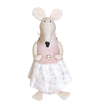 Текстилна играчка Small rat girl снимка