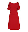 Елегантна червена рокля Magnolia-3 снимка