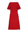 Елегантна червена рокля Magnolia-4 снимка