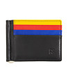 Многоцветен кожен портфейл Antigua-0 снимка