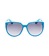 Дамски слънчеви очила със сини рамки-1 снимка