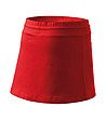 Памучна червена пола за тенис Lucky-3 снимка