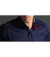 Тъмносиня памучна мъжка риза Barcelona-1 снимка