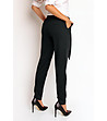 Черен дамски панталон-1 снимка