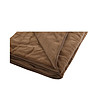 Кафяво одеяло за единично легло 140х200 см-0 снимка