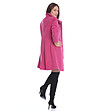 Розово дамско палто Mariela-1 снимка