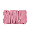 Розов дамски шал със сребриста декорация-0 снимка