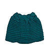 Зелен дамски кръгъл шал с плетеница Merlina-0 снимка