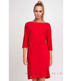 Червена рокля Zina снимка