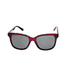 Дамски слънчеви очила в черно и розово-2 снимка