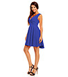 Къса синя рокля Cheryl-2 снимка