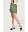 Дамски къси панталонки в цвят маслина Bibi-2 снимка