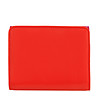 Кожен портфейл в циклама и червено Sharrie с RFID защита-1 снимка