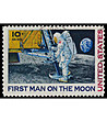 Постелка с принт First man on the moon 52х75 см-2 снимка