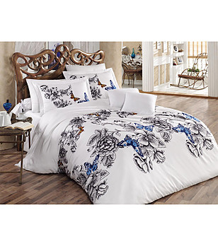 Бял двоен спален комплект Gulfem снимка