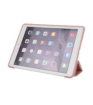 Розов протектор с поставка за iPad AIR /AIR 2 снимка