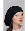 Черна плетена шапка Lucky-0 снимка