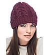 Дамска лилава шапка Solange-0 снимка