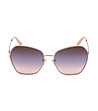 Дамски слънчеви очила с ефектни лещи-1 снимка