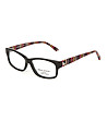 Черни рамки за очила с многоцветни дръжки на райе-1 снимка