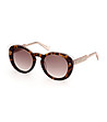 Дамски слънчеви очила в цвят тъмна хавана-1 снимка