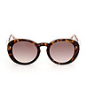 Дамски слънчеви очила в цвят тъмна хавана-2 снимка