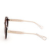 Дамски слънчеви очила в цвят тъмна хавана-3 снимка