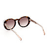 Дамски слънчеви очила в цвят тъмна хавана-4 снимка