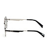 Черни дамски очила със сиви лещи-3 снимка