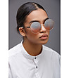 Дамски слънчеви очила в златисто-0 снимка
